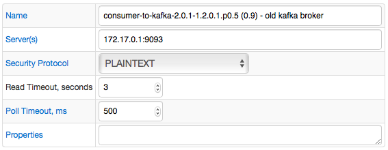 Kafka Consumer Configuration Example
