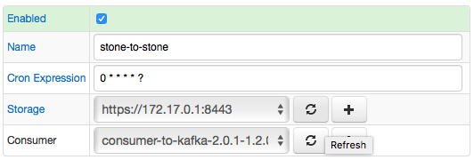 Kafka job settings