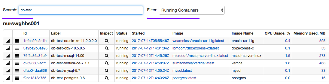 docker-view-container-filter